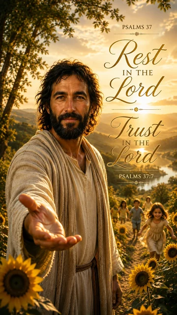 Rest in the Lord, Trust in the Lord