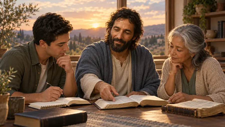 Study illustration accompanying Read Mosiah 18; not an illustration supplied by the scripture source