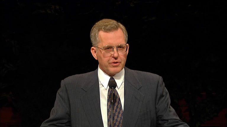 D. Todd Christofferson speaking at general conference in October 2000
